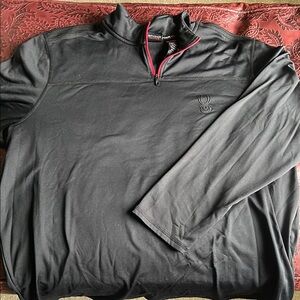 Spyder Black Quarter-Zip Pullover